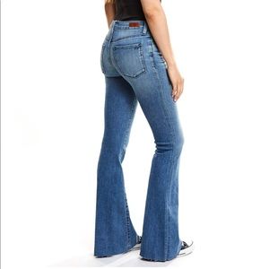 EMG denim flare jeans